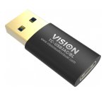 Vision TC-USB3AC/BL changeur de genre de câble Noir