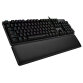 Logitech G G513 CARBON LIGHTSYNC RGB Mechanical Gaming Keyboard, GX Brown tastiera USB QWERTY Spagnolo Carbonio