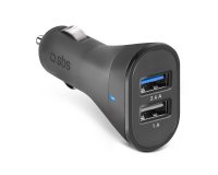 SBS Chargeur allume cigare Avec 2 Sorties Usb