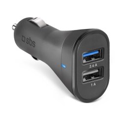 SBS Chargeur allume cigare Avec 2 Sorties Usb