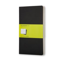Moleskine Cahier quaderno per scrivere 64 fogli Nero