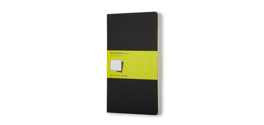 Moleskine Cahier quaderno per scrivere 64 fogli Nero