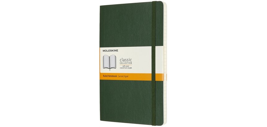 Moleskine Classic quaderno per scrivere 192 fogli Verde