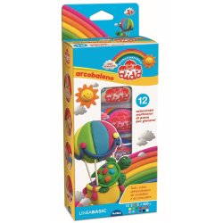 F.I.L.A. Pasta da modellare Didò Arcobaleno. Confezione 12 pezzi