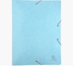 Boite de classement carte lustrée gaufrée pelliculée 1928 - dos de 40mm - A4 - Couleurs assorties