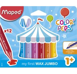 my first Crayon de cire COLOR'PEPS WAX JUMBO