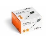 Porte-carte avec enrouleur 'STYLE', oval, blanc