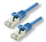 MCL FCC7BMSHF-2M/B câble de réseau Bleu Cat7 S/FTP (S-STP)