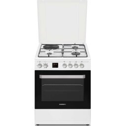 ROSIERES Cuisiniere mixte RGE660CMW/E