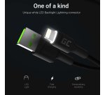 Green Cell KABGC05 cavo Lightning 1,2 m Nero