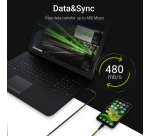 Green Cell KABGC05 cavo Lightning 1,2 m Nero