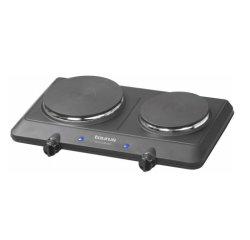 TAURUS WHITE & BROWN Réchaud électrique Vulcano Duo Réchaud 2 plaques