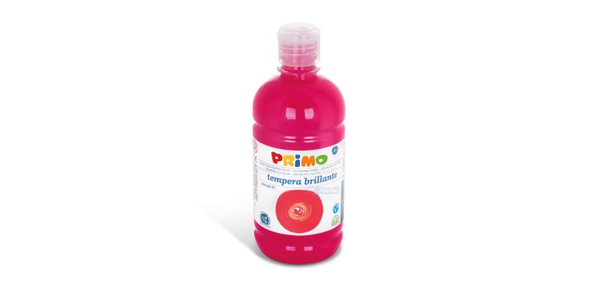 Primo 202BR500301 colore a tempera 500 ml Bottiglia Magenta