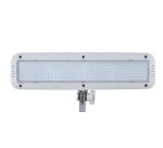 Arbeitslampe MAULintro LED dimmbar auf weißem Sockel