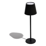 Muitomas TABLELAMPBK lampada da tavolo LED Nero
