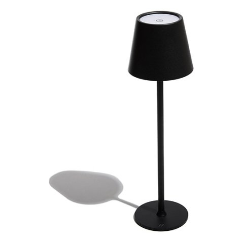 Muitomas TABLELAMPBK lampada da tavolo LED Nero