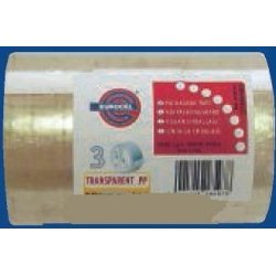 EUROCEL CF3NASTRO IMBALLO TRASPARENTE 50X66 66 m Polypropylene (PP) Transparent 3 pc(s)
