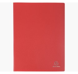 Portalistino Opak polipropilene flessibile, 80 buste leggermente goffrate - A4