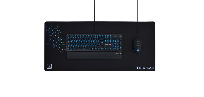 The G-Lab Pad Yttrium Alfombrilla de ratón para juegos Negro