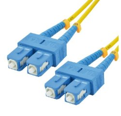 MCL FJOS2/SCSC-5M câble InfiniBand et à fibres optiques SC Jaune