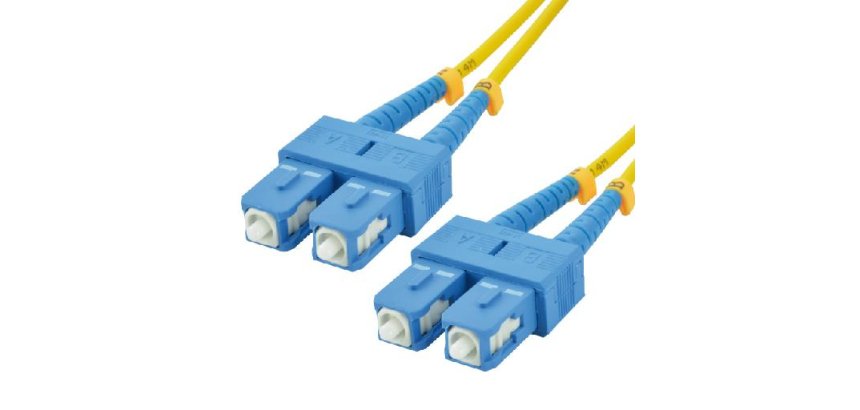 MCL FJOS2/SCSC-5M câble InfiniBand et à fibres optiques SC Jaune