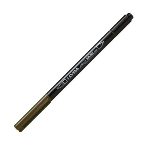 Lyra Aqua Brush Duo felt pen Fine/Extra Bold Brown 1 pc(s)