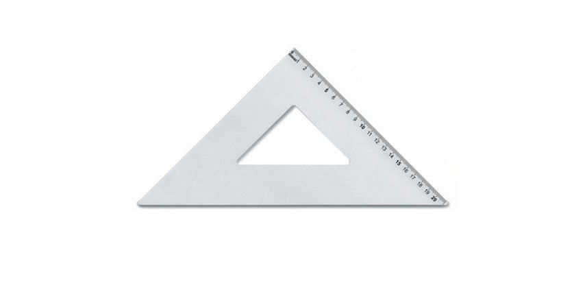 ARDA 18026 righello Righello da scrivania 250 mm Alluminio 1 pz