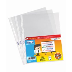 Favorit 400083624 sheet protector 220 x 300 mm Polypropylene (PP) 26 pc(s)