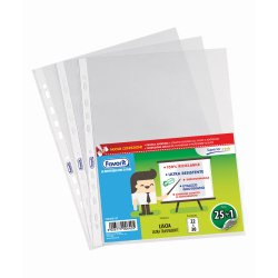 Favorit 400083625 sheet protector 220 x 300 mm Polypropylene (PP) 26 pc(s)