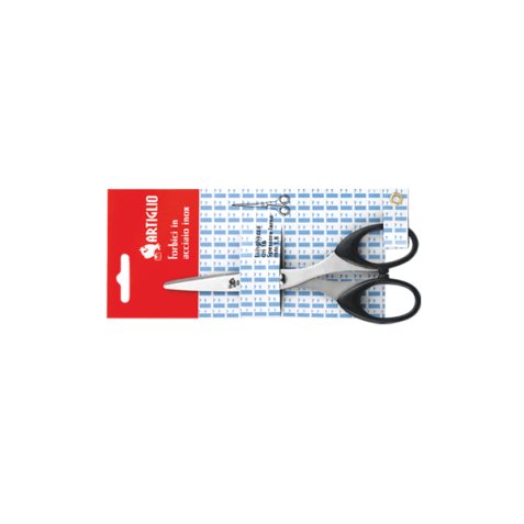 Artiglio 4370T stationery/craft scissors Universal Straight cut Black, Stainless steel
