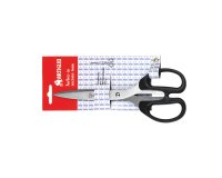 Artiglio 4368T stationery/craft scissors Universal Straight cut Black, Stainless steel