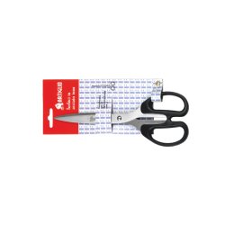 Artiglio 4368T stationery/craft scissors Universal Straight cut Black, Stainless steel