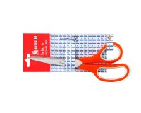 Artiglio 4365T forbici da cancelleria Universale Taglio a zig zag Arancione, Acciaio inox, Bianco