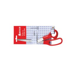 Artiglio 4363T stationery/craft scissors Universal Straight cut Red, Stainless steel