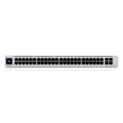 Ubiquiti UniFi Pro 48-Port PoE Gestionado L2/L3 Gigabit Ethernet (10/100/1000) Energía sobre Ethernet (PoE) 1U Plata