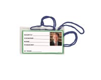 Lebez 31-100-BL-B identity badge/badge holder 100 pc(s)