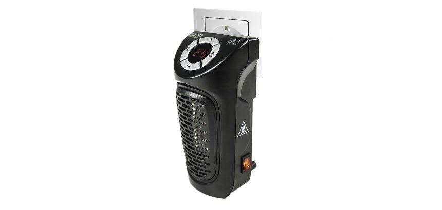 Argoclima MIO electric space heater Indoor Black 350 W Infrared electric space heater