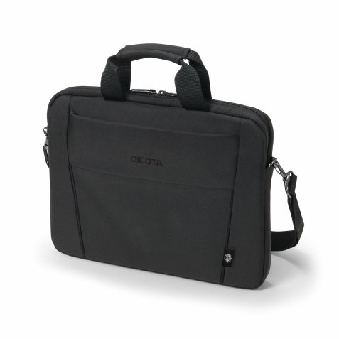 Maletín para portátil 15.6" /39,6 cm DICOTA Eco Slim Case BASE Toploader Negro
