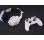 The G-Lab Korp Cobalt Auriculares Alámbrico Diadema Juego Blanco