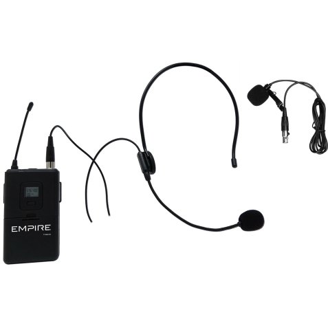 Empire Media MN100 Nero Microfono per radio