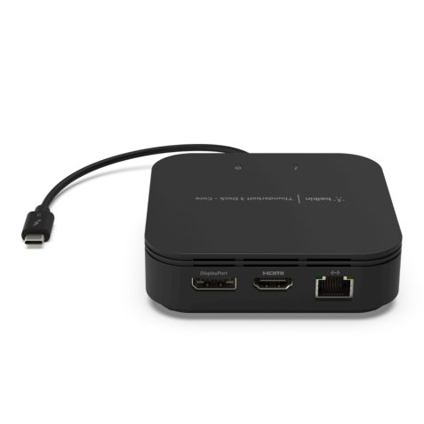 Belkin Thunderbolt 3 Dock Core Alámbrico Negro