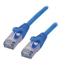 MCL FTP6-1M/B câble de réseau Bleu Cat6 F/UTP (FTP)