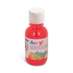 Primo 402TA125300 acrylic paint 125 ml Red Bottle