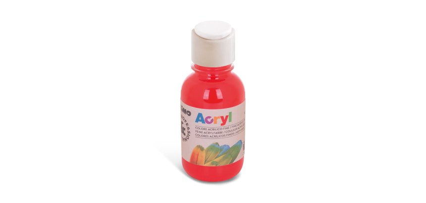 Primo 402TA125300 acrylic paint 125 ml Red Bottle