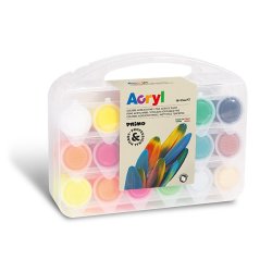 Primo 416TB18ASP acrylic paint 25 ml Multi Pot