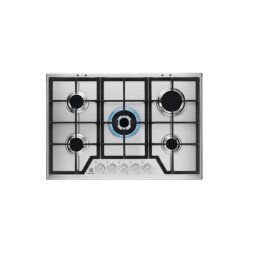 ELECTROLUX Plaque gaz KGS7536SX 5 foyers dont 1 wok , inox