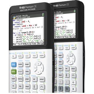 Calculatrice graphique TI-83 Premium CE