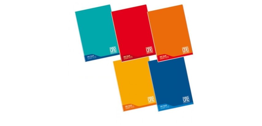 Blasetti One Color MAXI writing notebook A4 19 sheets Multicolour