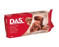 Pate a modeler das auto durcissante 1kg coloris rouge