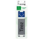 Plaque de signalisation 'Tirez'